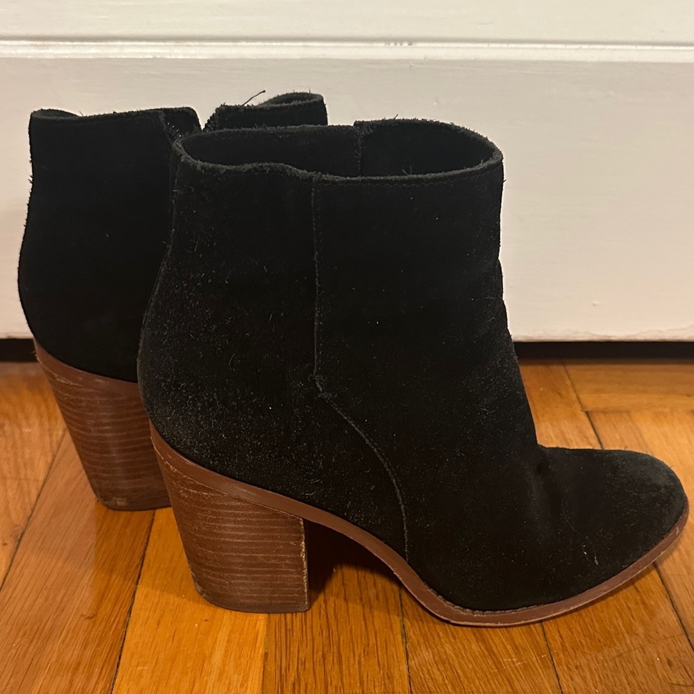 Sole Society Black Ankle Boots